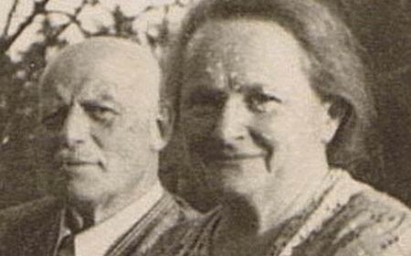 Moritz und Klara Goldmann im Jahr 1939 vor der Deportation nach Gurs